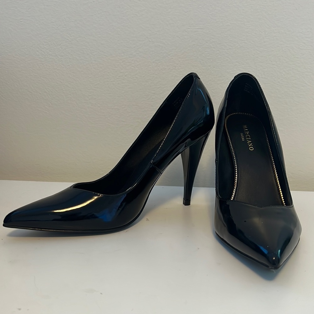 MARCIANO GUESS BLACK HEELS